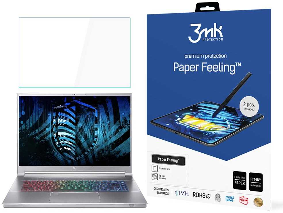 3Mk Protection Acer Predator Triton 300 SE 14" - iki 15" 3mk Paper Feeling