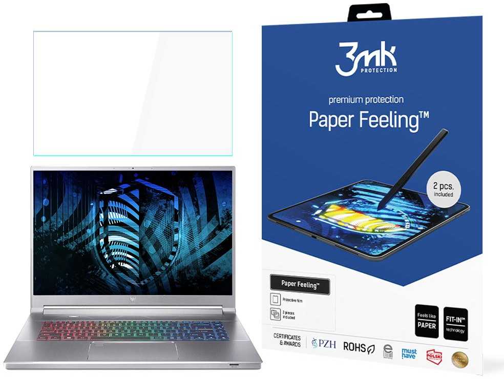 3Mk Protection Acer Predator Triton 300 SE 16'' - iki 17" 3mk Paper Feeling