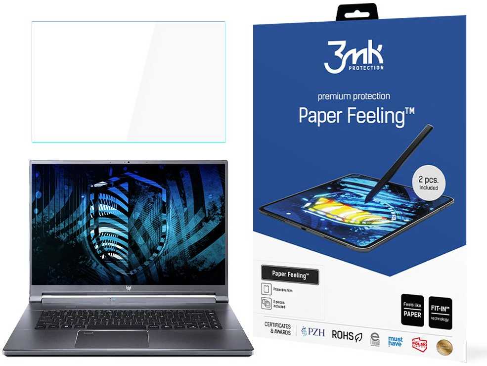 3Mk Protection Acer Predator Triton 500 SE - iki 17" 3mk Paper Feeling