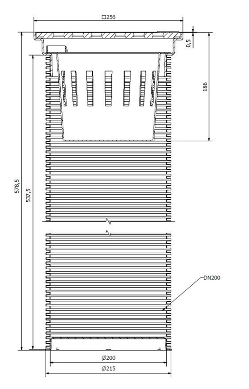 ACO Well-drain accu gully 256x256