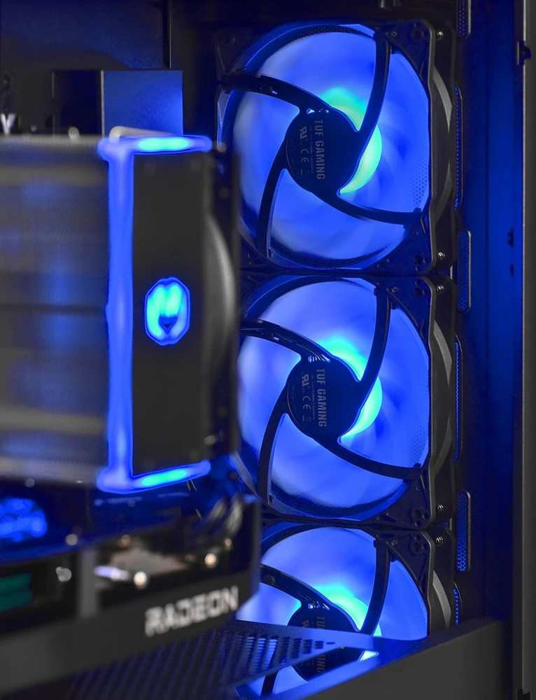 Stacionarus kompiuteris Kompiuteris - Actina AMD Ryzen 5 5600, 16 GB DDR4, 1 TB SSD, Radeon RX 7600 Juoda