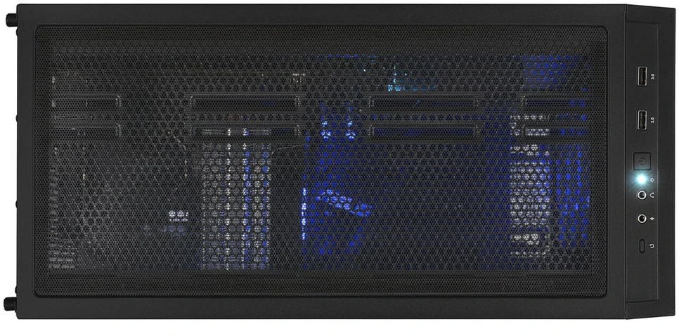 Stacionarus kompiuteris Kompiuteris - Actina AMD Ryzen 5 5600, 16 GB DDR4, 1 TB SSD, Radeon RX 7600 Juoda