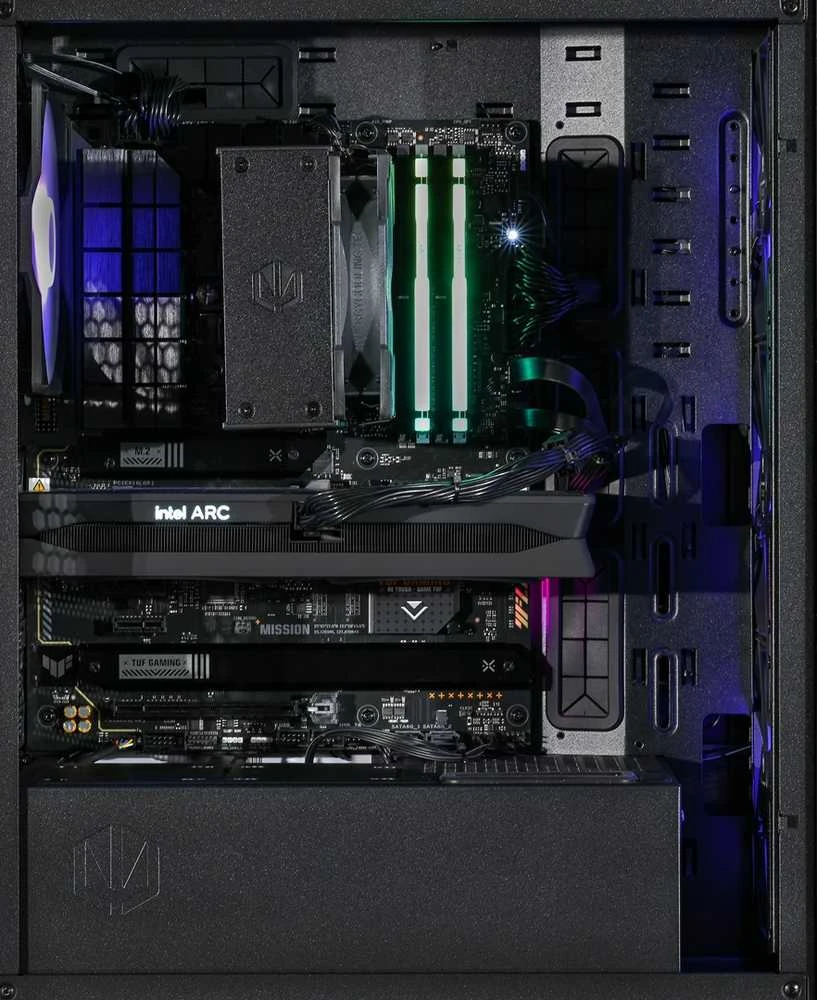 Stacionarus kompiuteris Actina 5901443410249 PC Intel® Core™ i5 i5-14400F 32 GB DDR5-SDRAM 1 TB SSD Intel Arc B580 Midi Tower Juodas