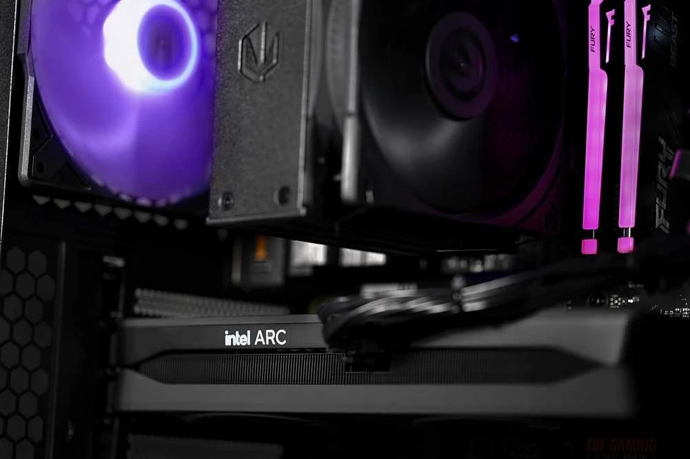 Stacionarus kompiuteris Actina 5901443410249 PC Intel® Core™ i5 i5-14400F 32 GB DDR5-SDRAM 1 TB SSD Intel Arc B580 Midi Tower Juodas