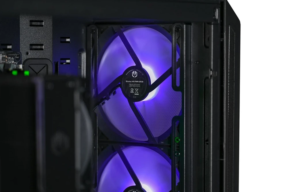 Stacionarus kompiuteris Actina 5901443410270 PC AMD Ryzen™ 5 7500F 32 GB DDR5-SDRAM 1 TB SSD Intel Arc B580 Midi Tower Juodas