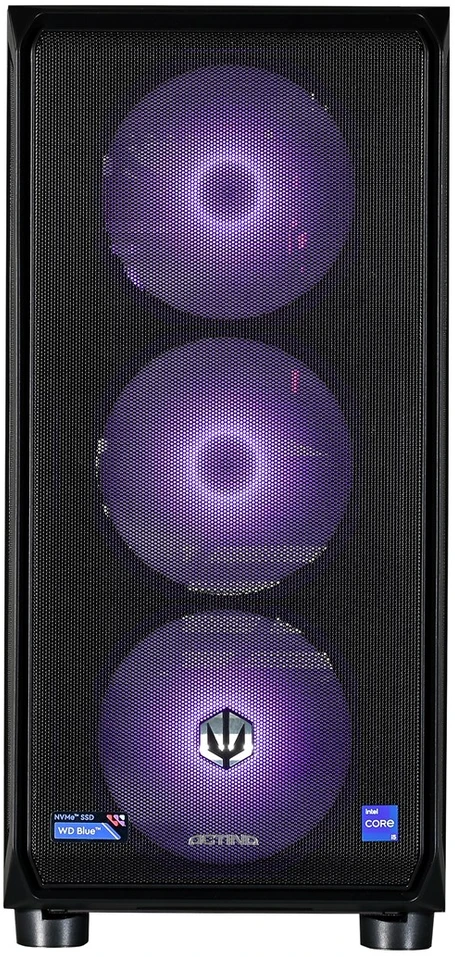 Stacionarus kompiuteris Actina 5901443410270 PC AMD Ryzen™ 5 7500F 32 GB DDR5-SDRAM 1 TB SSD Intel Arc B580 Midi Tower Juodas