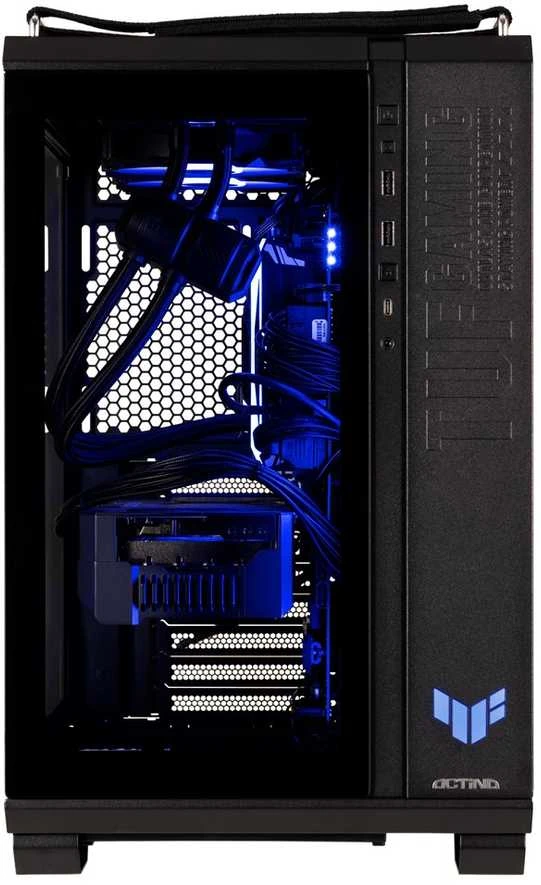 Stacionarus kompiuteris Actina 5901443411826 PC AMD Ryzen™ 7 9800X3D 32 GB DDR5-SDRAM 2 TB SSD NVIDIA GeForce RTX 5080 Midi Tower Juodas