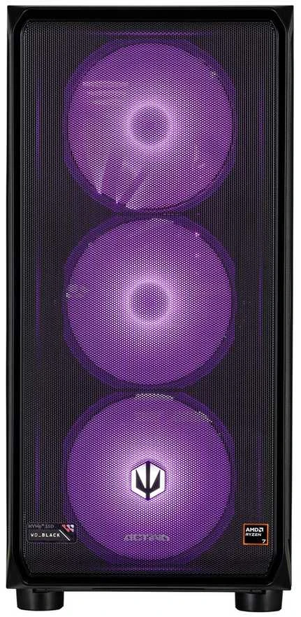 Stacionarus kompiuteris Actina 5901443411932 PC AMD Ryzen™ 9 9900X 32 GB DDR5-SDRAM 2 TB SSD NVIDIA GeForce RTX 5090 Midi Tower Juodas