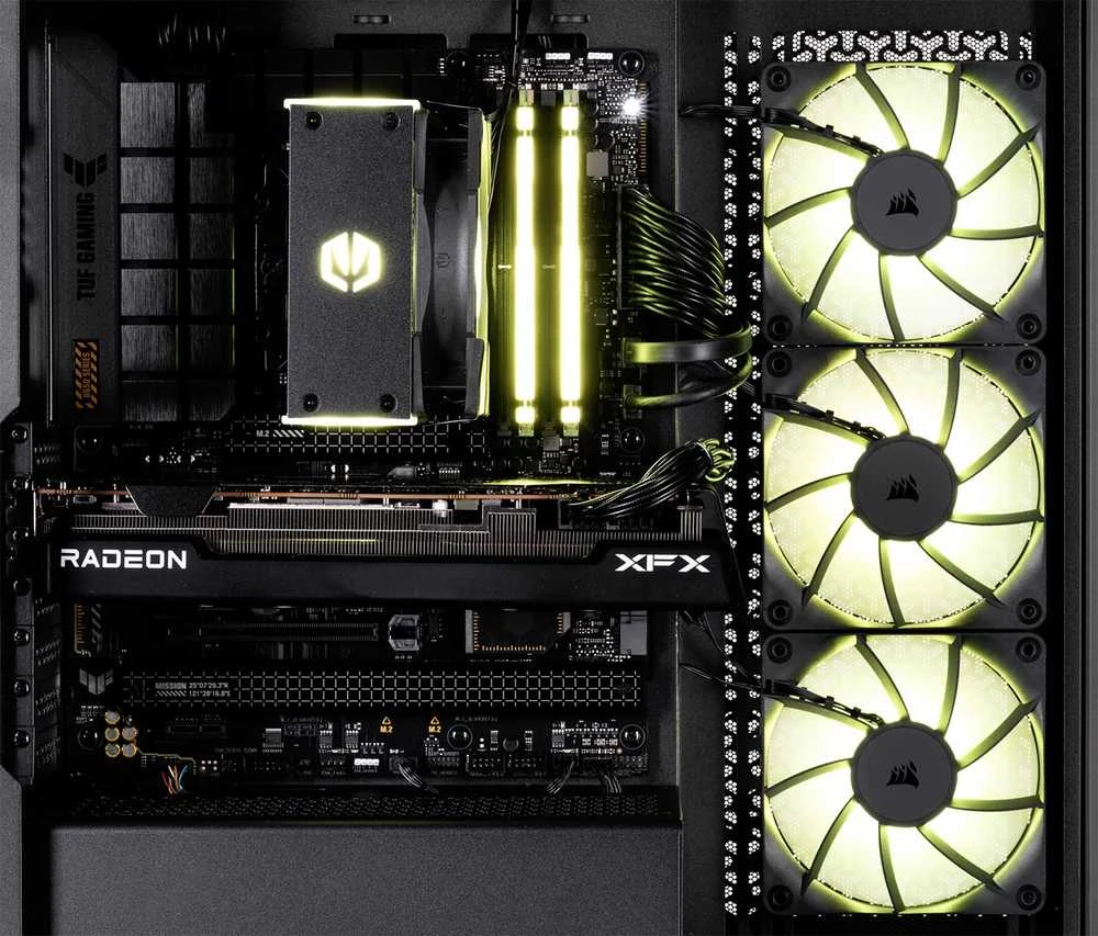 Stacionarus kompiuteris Actina 5901443413745 PC AMD RyzenTM 7 8700F 32 GB DDR5-SDRAM 2 TB SSD NVIDIA GeForce RTX 5070 Ti Midi Tower Juodas