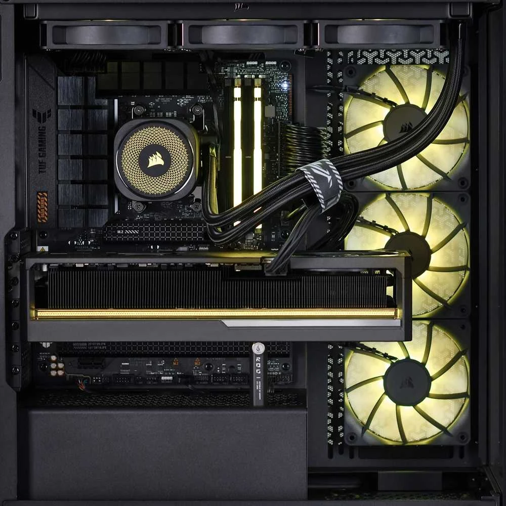 Stacionarus kompiuteris Actina 5901443413769 PC AMD Ryzen™ 9 7900X 32 GB DDR5-SDRAM 2 TB SSD NVIDIA GeForce RTX 5080 Midi Tower Juodas