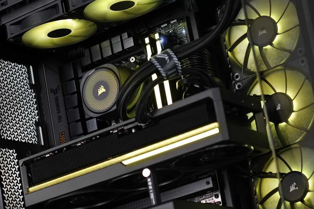 Stacionarus kompiuteris Actina 5901443413769 PC AMD Ryzen™ 9 7900X 32 GB DDR5-SDRAM 2 TB SSD NVIDIA GeForce RTX 5080 Midi Tower Juodas