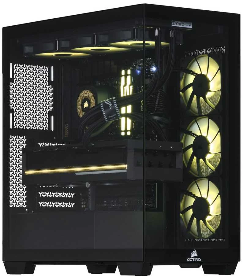 Stacionarus kompiuteris Actina 5901443413776 PC AMD Ryzen™ 9 7900X 64 GB DDR5-SDRAM 2 TB SSD NVIDIA GeForce RTX 5090 Midi Tower Juodas