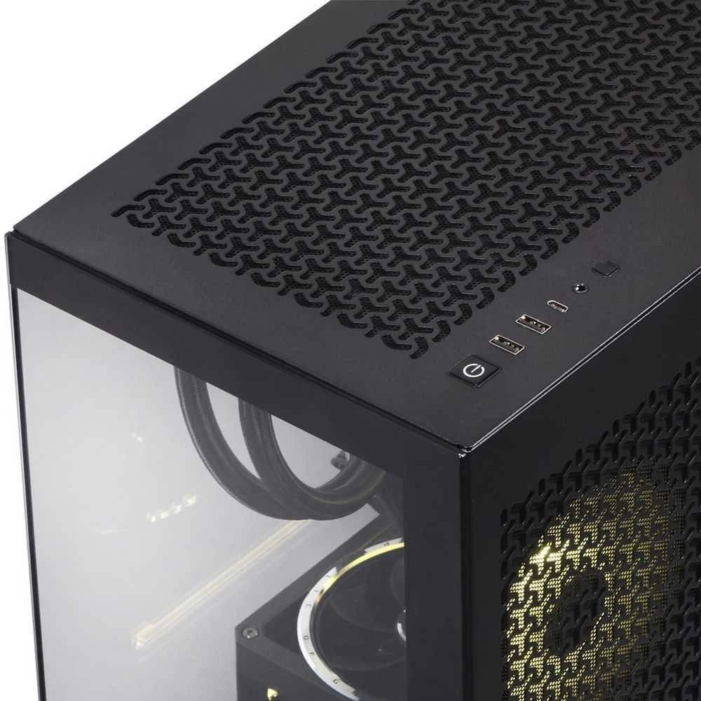Stacionarus kompiuteris Actina 5901443413851 PC AMD Ryzen™ 7 7800X3D 32 GB DDR5-SDRAM 2 TB SSD NVIDIA GeForce RTX 5080 Windows 11 Home Midi Tower Juodas