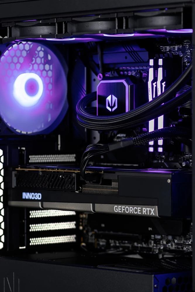 Stacionarus kompiuteris Actina 5901443414063 asmeninis kompiuteris Intel Core Ultra 9 285K 64 GB DDR5-SDRAM 2 TB SSD NVIDIA GeForce RTX 5090 Midi Tower Juodas