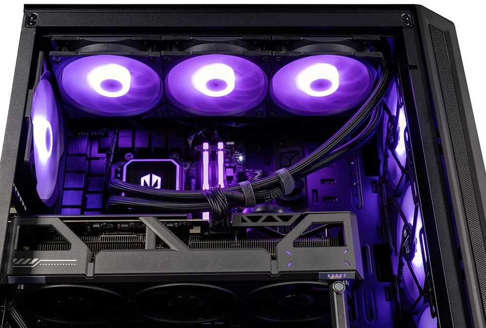 Stacionarus kompiuteris Actina 5901443414667 PC AMD Ryzen™ 7 7700X 32 GB DDR5-SDRAM 2 TB SSD AMD Radeon RX 9070 XT Midi Tower Juodas