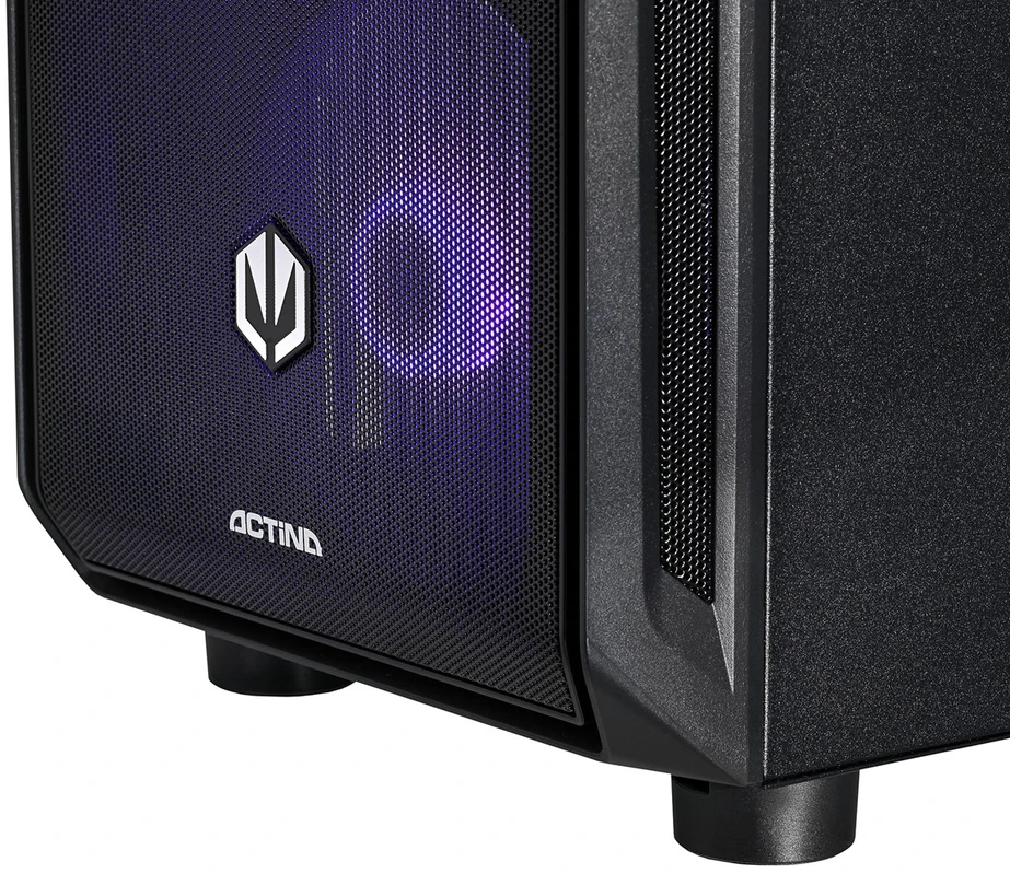 Stacionarus kompiuteris Actina 5901443414674 PC AMD Ryzen™ 7 7700 32 GB DDR5-SDRAM 2 TB SSD AMD Radeon RX 9070 XT Midi Tower Juodas