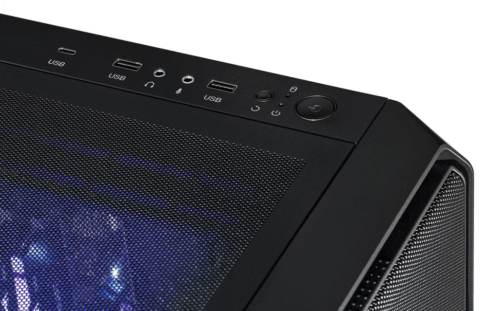 Stacionarus kompiuteris Actina 5901443414674 PC AMD Ryzen™ 7 7700 32 GB DDR5-SDRAM 2 TB SSD AMD Radeon RX 9070 XT Midi Tower Juodas