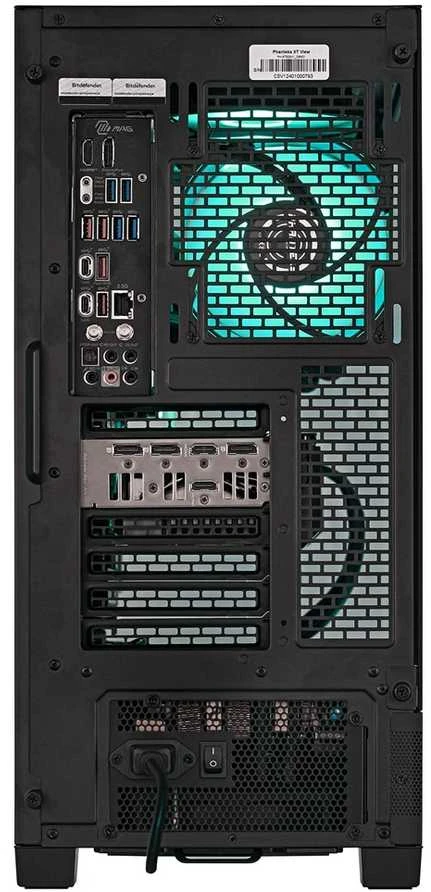 Stacionarus kompiuteris Actina 5901443416364 PC AMD Ryzen™ 7 9800X3D 32 GB DDR5-SDRAM 1 TB SSD NVIDIA GeForce RTX 5070 Midi Tower Juodas