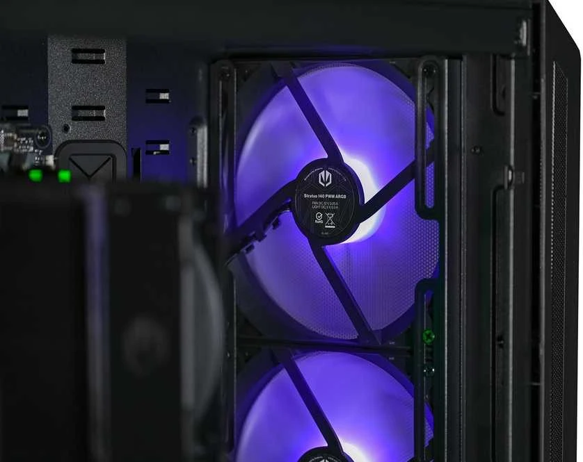Stacionarus kompiuteris Actina 5901443421184 PC AMD Ryzen™ 7 7700 32 GB DDR5-SDRAM 1 TB SSD NVIDIA GeForce RTX 5060 Ti Midi Tower Juodas