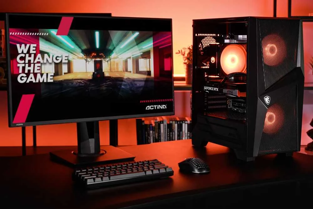 Stacionarus kompiuteris Actina 5901443421603 PC AMD Ryzen™ 7 8700F 32 GB DDR5-SDRAM 1 TB SSD NVIDIA GeForce RTX 5070 Ti Midi Tower Judas
