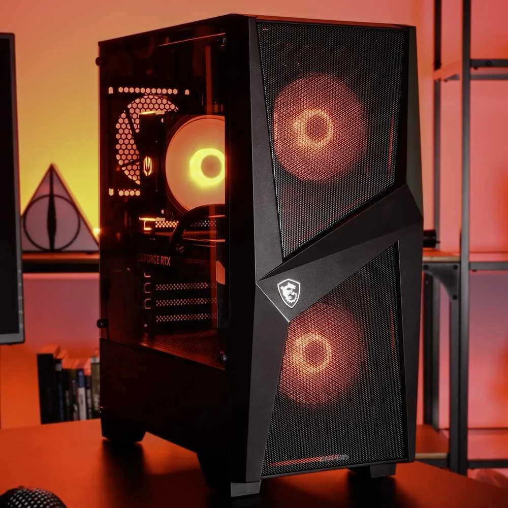 Stacionarus kompiuteris Actina 5901443421672 PC AMD RyzenTM 7 7700 32 GB DDR5-SDRAM 1 TB SSD NVIDIA GeForce RTX 5060 Ti Midi Tower Juodas