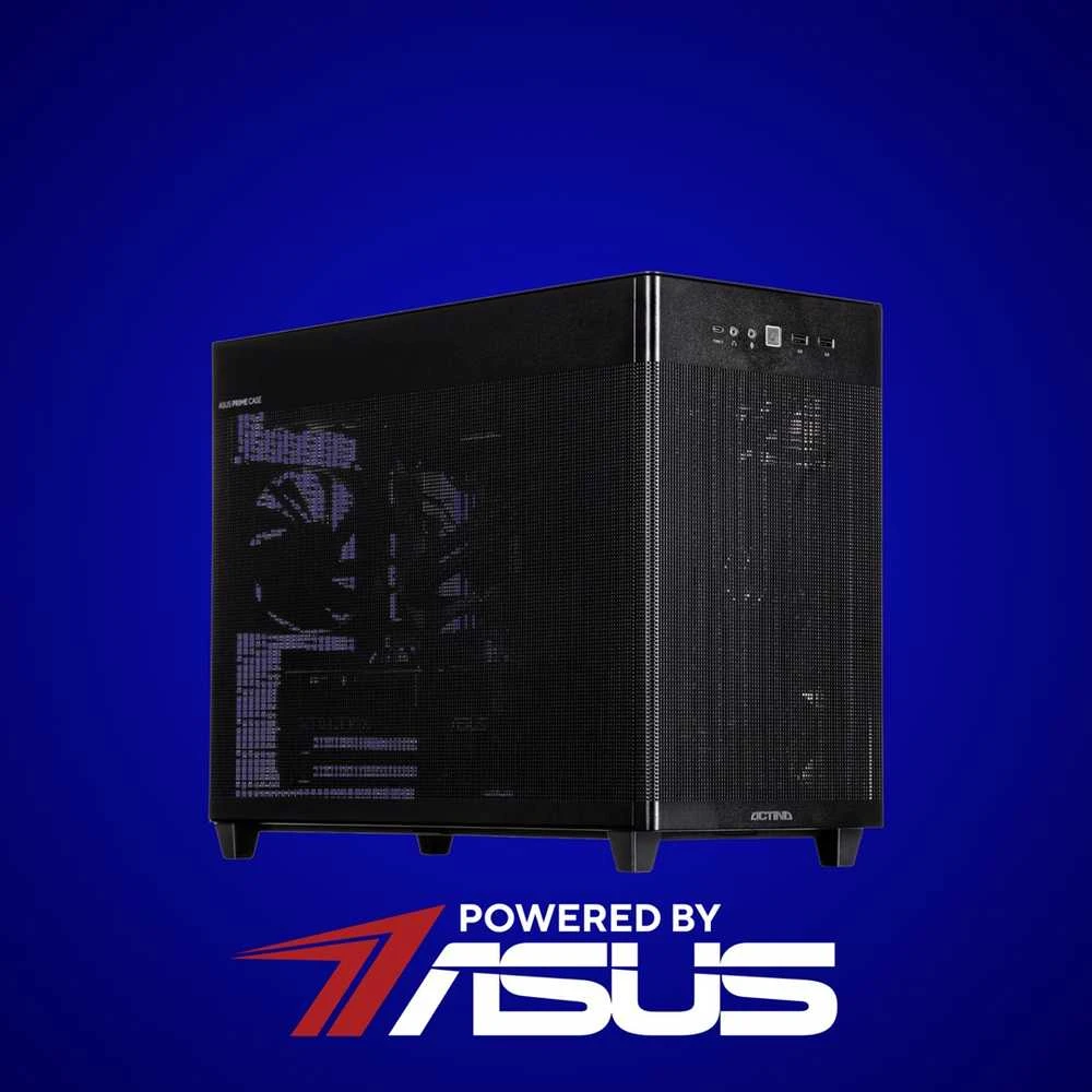 Stacionarus kompiuteris Actina 5901443430438 PC AMD RyzenTM 5 7500F 32 GB DDR5-SDRAM 1 TB SSD NVIDIA GeForce RTX 5060 Ti Mini Tower Juodas
