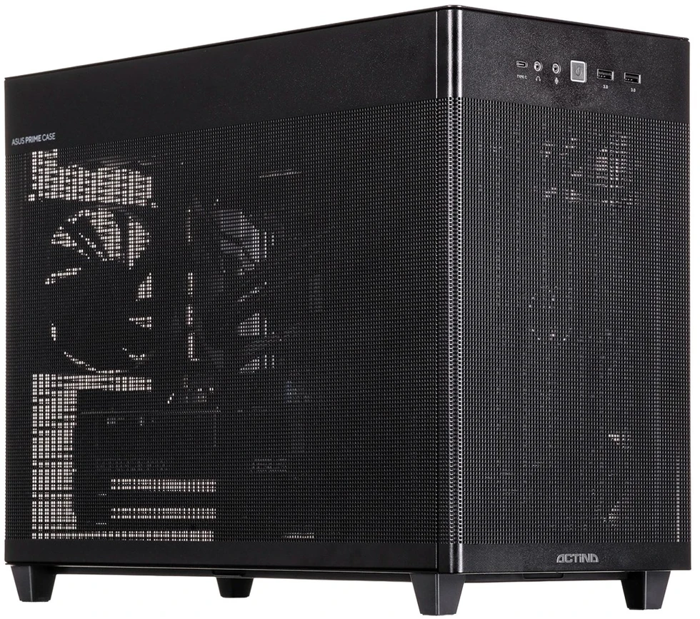 Ausinės Actina 5901443430490 PC AMD RyzenTM 5 9600X 32 GB DDR5-SDRAM 1 TB SSD NVIDIA GeForce RTX 5070 Mini Tower Juodas