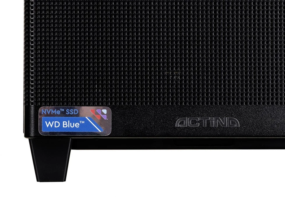 Ausinės Actina 5901443430490 PC AMD RyzenTM 5 9600X 32 GB DDR5-SDRAM 1 TB SSD NVIDIA GeForce RTX 5070 Mini Tower Juodas