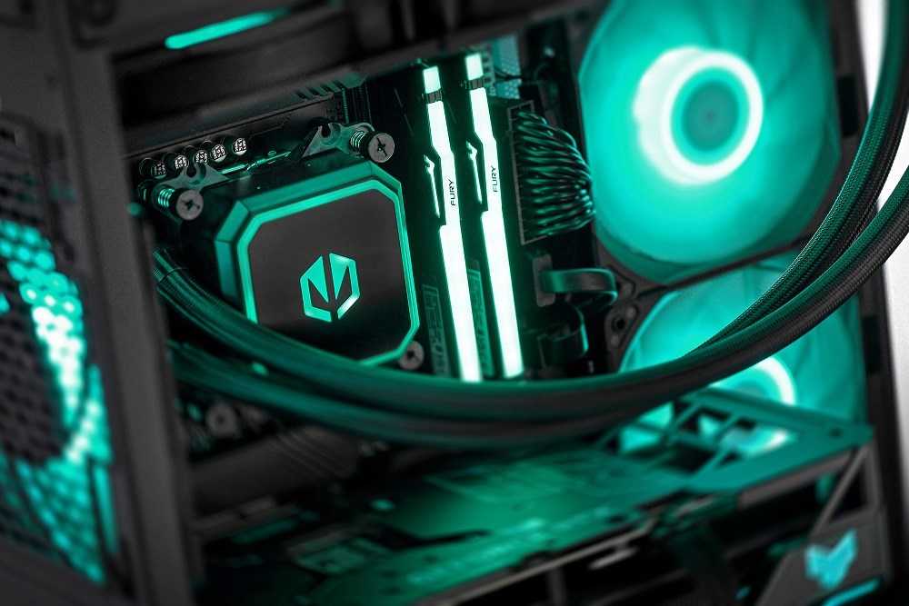 Actina 5901443438892 PC AMD Ryzen™ 9 9900X3D 32 GB DDR5-SDRAM 1 TB SSD AMD Radeon RX 9070 XT Midi Tower Juodas