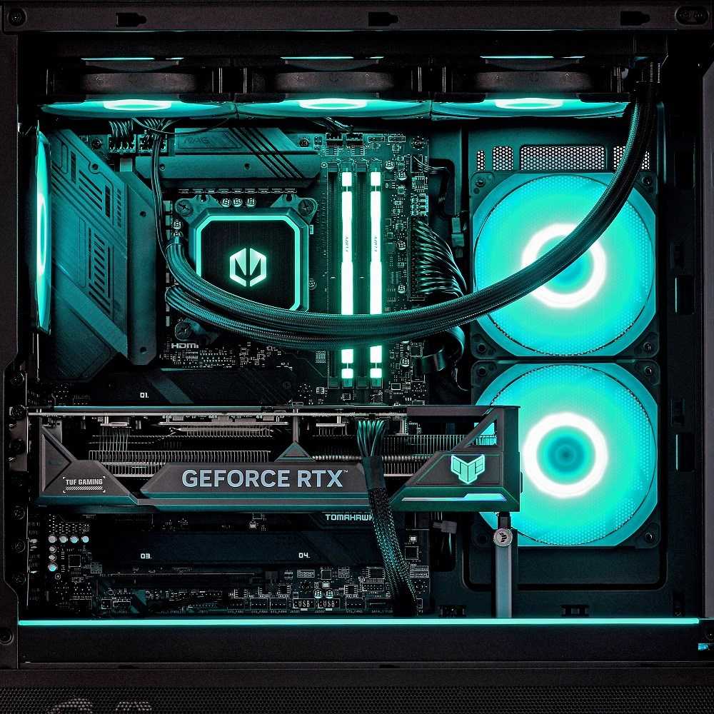 Actina 5901443438892 PC AMD Ryzen™ 9 9900X3D 32 GB DDR5-SDRAM 1 TB SSD AMD Radeon RX 9070 XT Midi Tower Juodas