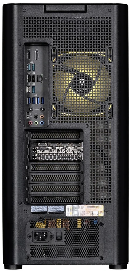 Ausinės Actina 5901443440239 PC AMD Ryzen™ 9 9900X3D 32 GB DDR5-SDRAM 2 TB SSD NVIDIA GeForce RTX 5090 Midi Tower Juodas