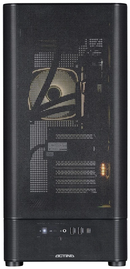 Ausinės Actina 5901443440239 PC AMD Ryzen™ 9 9900X3D 32 GB DDR5-SDRAM 2 TB SSD NVIDIA GeForce RTX 5090 Midi Tower Juodas