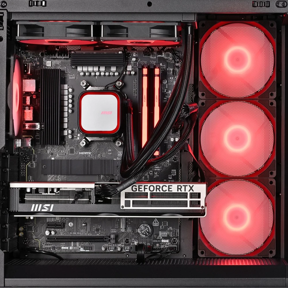 Ausinės Actina 5901443440291 PC AMD Ryzen™ 9 9950X3D 32 GB DDR5-SDRAM 1 TB SSD NVIDIA GeForce RTX 5080 Windows 11 Home Midi Tower Juodas