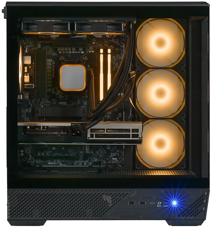 Ausinės Actina 5901443441212 Kompiuteris Intel Core Ultra 5 245KF 16 GB DDR5-SDRAM 1 TB SSD NVIDIA GeForce RTX 5070 Midi Tower Juodas