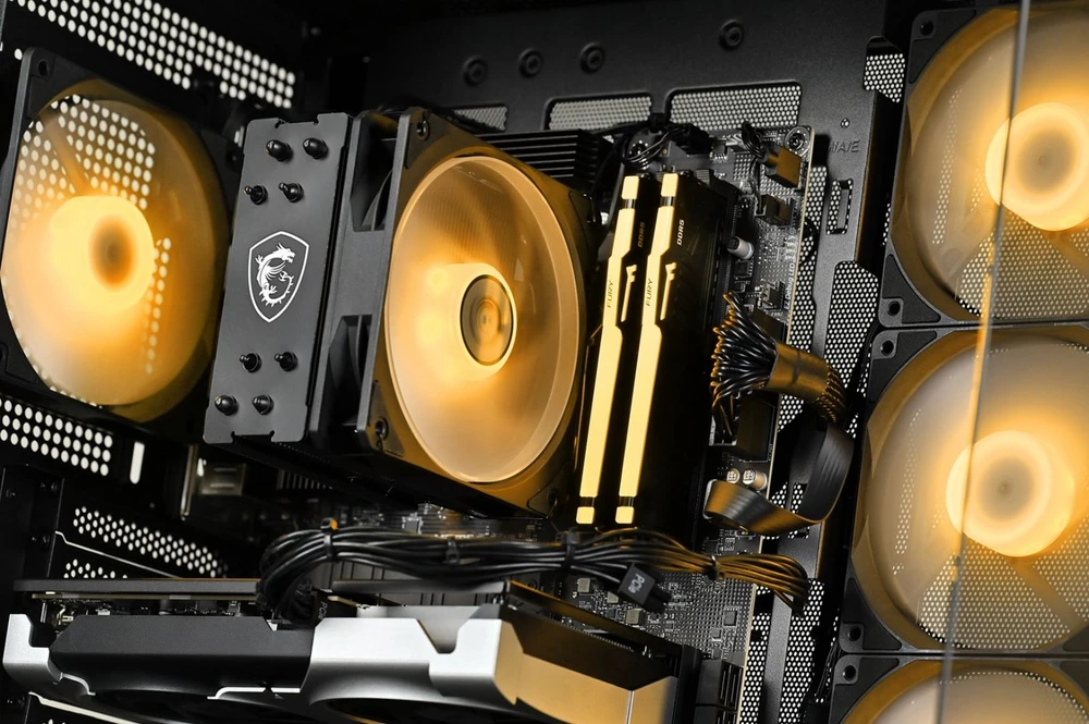 Ausinės Actina 5901443441229 Kompiuteris Intel Core Ultra 5 245KF 16 GB DDR5-SDRAM 1 TB SSD NVIDIA GeForce RTX 5060 Midi Tower Juodas