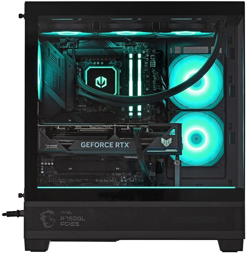 Ausinės Actina 5901443443544 PC Intel Core Ultra 7 270K Plus 32 GB DDR5-SDRAM 1 TB SSD NVIDIA GeForce RTX 5070 Midi Tower Juodas