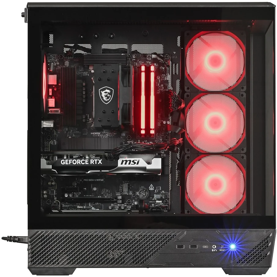 Actina 5901443443803 PC AMD Ryzen™ 5 8400F 16 GB DDR5-SDRAM 1 TB SSD NVIDIA® GeForce RTX™ 5050 Midi Tower Juodas