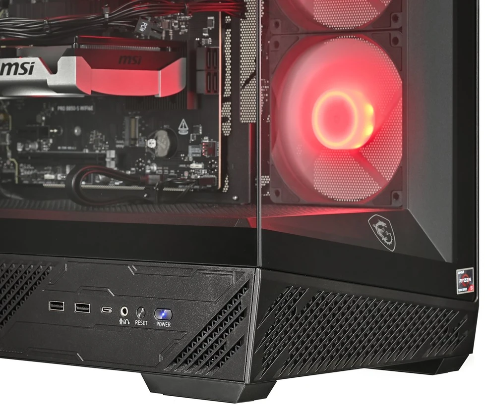 Actina 5901443443803 PC AMD Ryzen™ 5 8400F 16 GB DDR5-SDRAM 1 TB SSD NVIDIA® GeForce RTX™ 5050 Midi Tower Juodas
