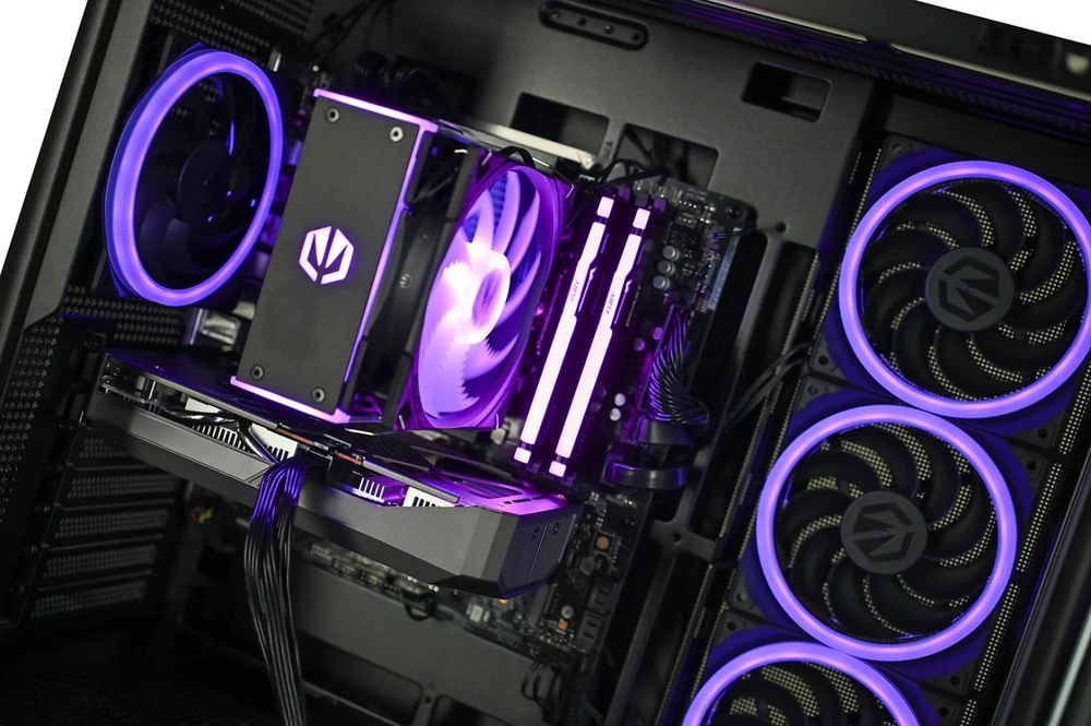 Ausinės Actina 5901443444718 Kompiuteris Intel Core 5 245KF 16 GB DDR5-SDRAM 1 TB SSD NVIDIA GeForce RTX 5060 Windows 11 Home Midi Tower Juodas