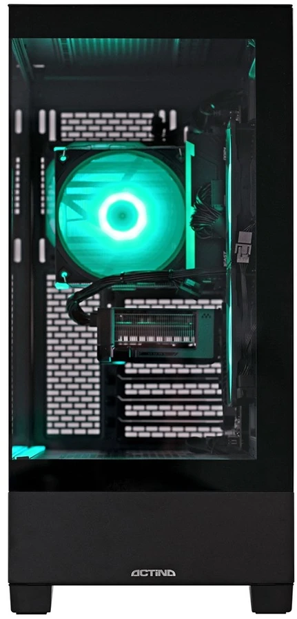 Actina 5901443446637 PC AMD Ryzen™ 5 7500F 16 GB DDR5-SDRAM 1 TB SSD AMD Radeon RX 9070 GRE Windows 11 Home Midi Tower Juodas