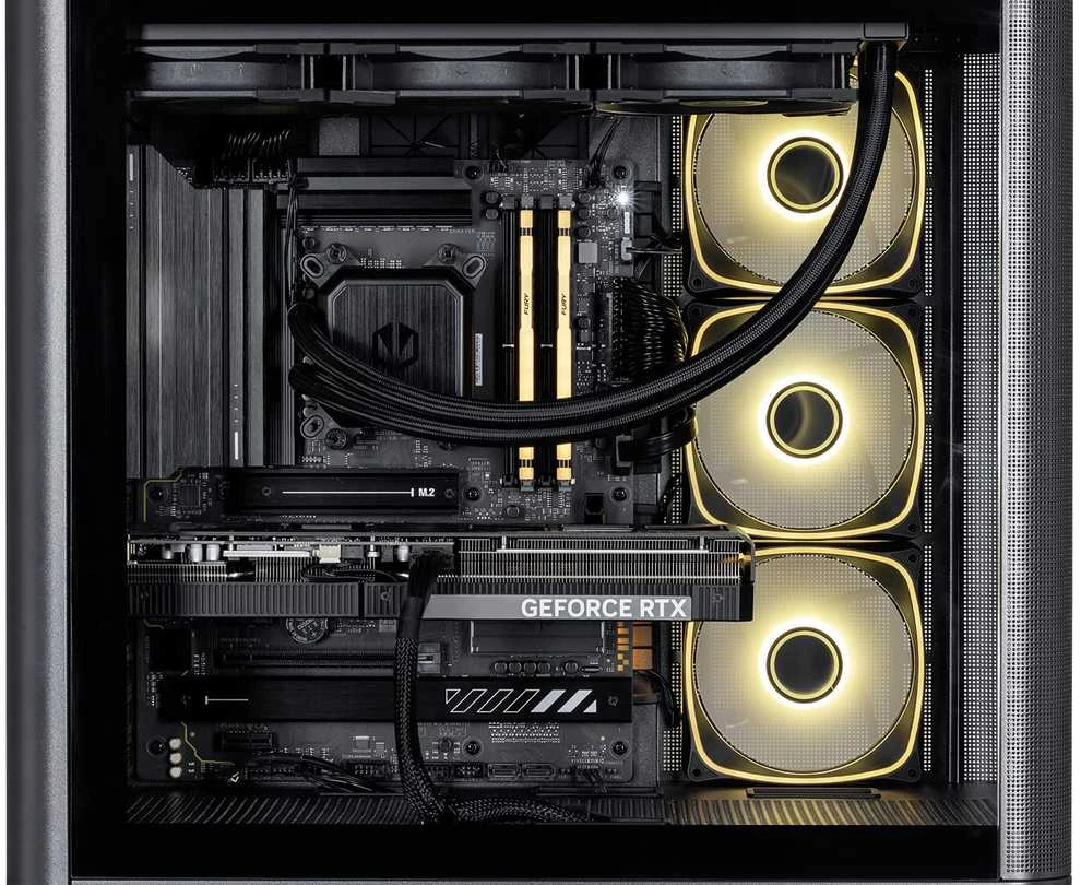 Ausinės Actina 5901443441908 PC Intel Core Ultra 7 270K Plus 32 GB DDR5-SDRAM 1 TB SSD NVIDIA GeForce RTX 5080 Midi Tower Juodas