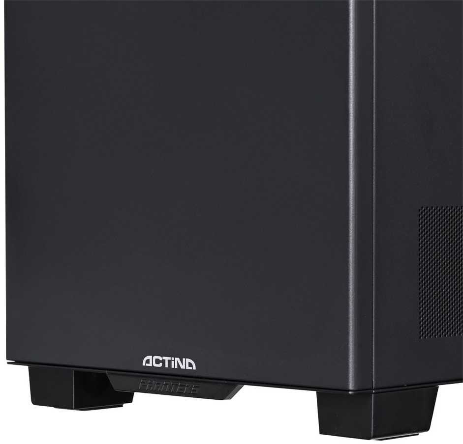 Actina 5901443439066 PC AMD Ryzen™ 9 9900X3D 32 GB DDR5-SDRAM 1 TB SSD AMD Radeon RX 9070 XT Midi Tower Juodas