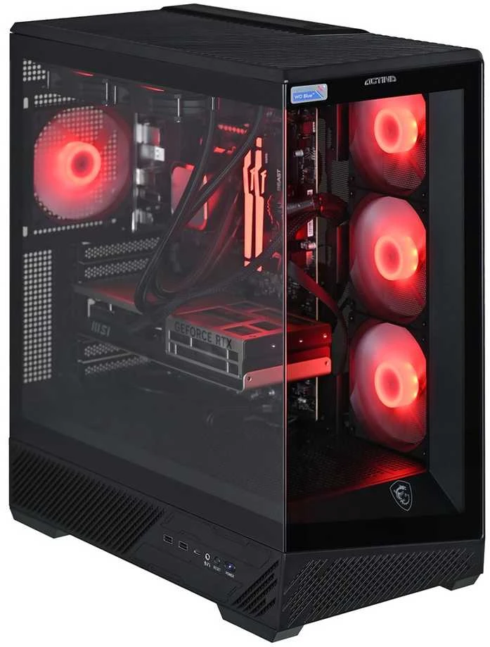 Ausinės Actina 5901443441212 Kompiuteris Intel Core Ultra 5 245KF 16 GB DDR5-SDRAM 1 TB SSD NVIDIA GeForce RTX 5070 Midi Tower Juodas