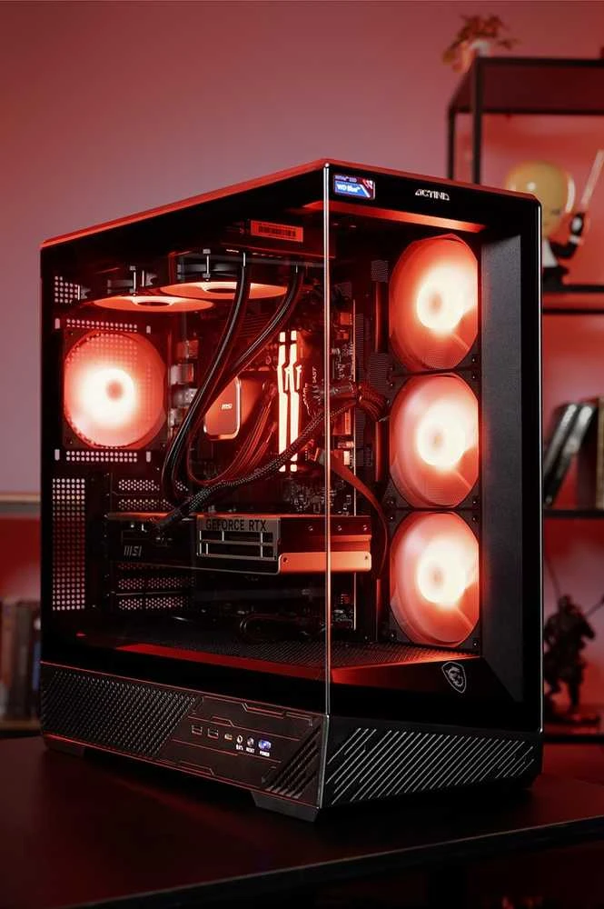 Ausinės Actina 5901443441212 Kompiuteris Intel Core Ultra 5 245KF 16 GB DDR5-SDRAM 1 TB SSD NVIDIA GeForce RTX 5070 Midi Tower Juodas