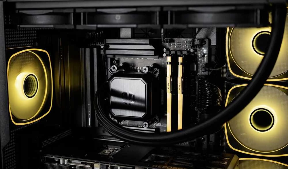 Ausinės Actina 5901443441908 PC Intel Core Ultra 7 270K Plus 32 GB DDR5-SDRAM 1 TB SSD NVIDIA GeForce RTX 5080 Midi Tower Juodas