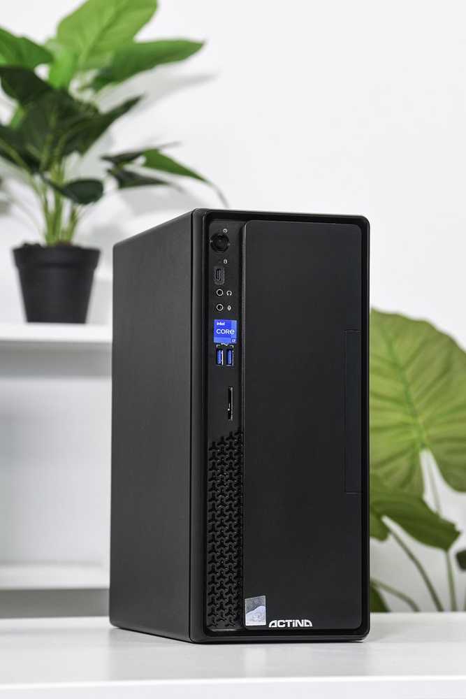 Actina 5901443334361 PC i3-12100 Mini Tower Intel® Core™ i3 8 GB DDR4-SDRAM 512 GB SSD Windows 11 Home Juodas
