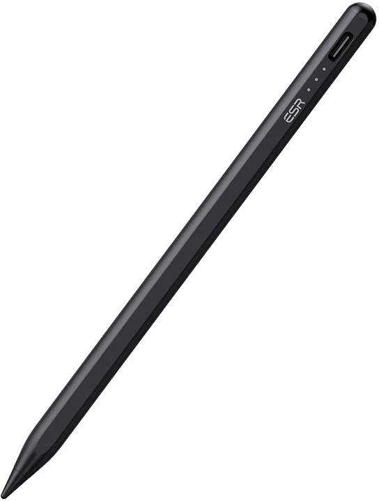 Aktyvus rašiklis ESR skaitmeninis pieštukas, skirtas iPad / Pro / Air / Mini (juodas)
