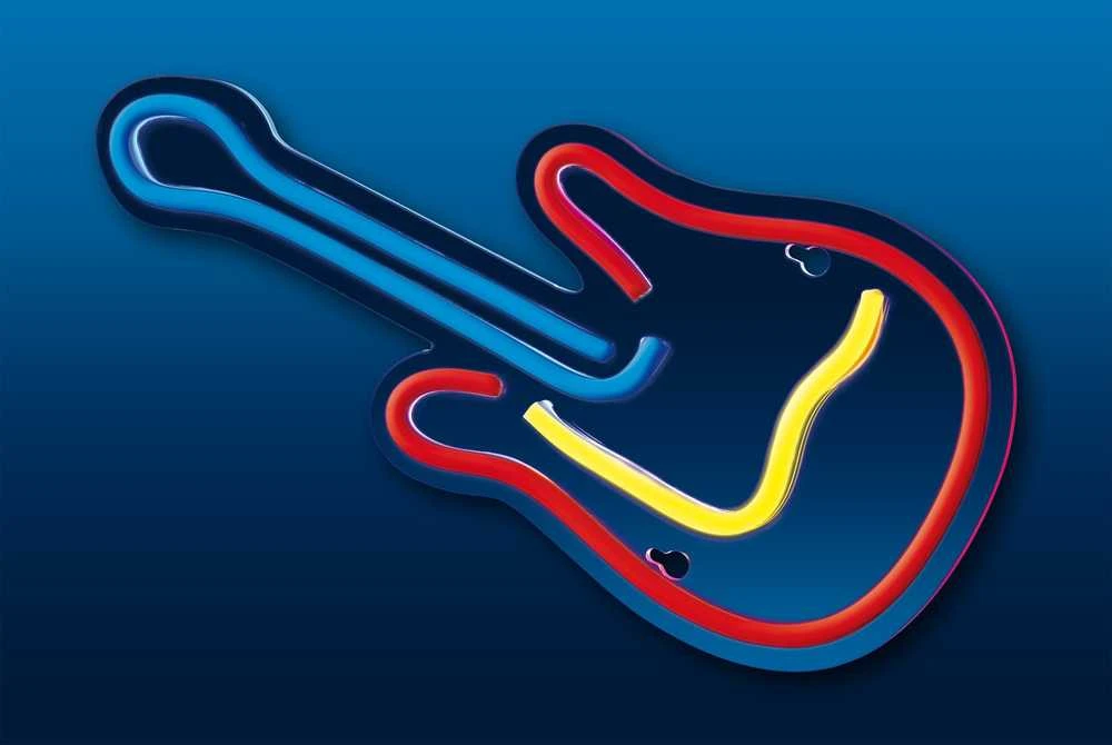 ActiveJet Aktyvuota neoninė LED AJE-NEON GITARA