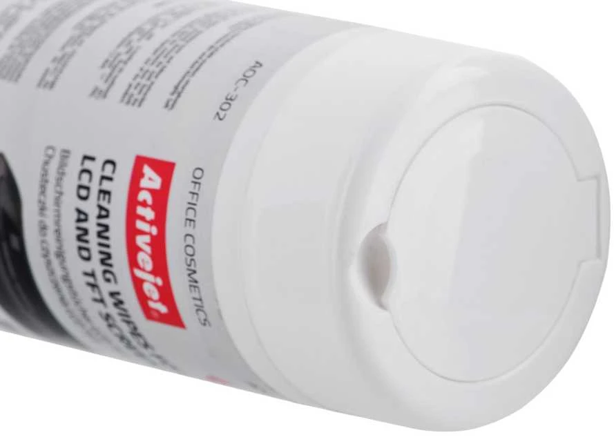 Valiklis Valymo Servetėlės - Activejet AOC-302 100 vnt. Baltos