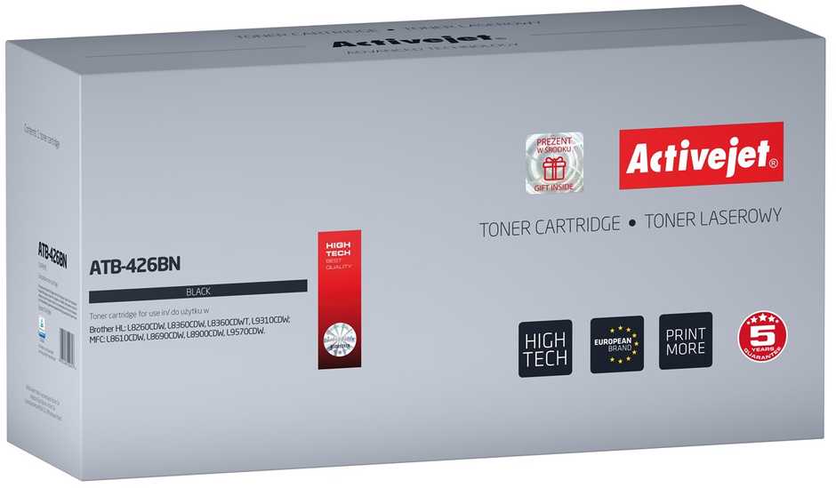 Activejet toneris Brother TN-426BK naujas ATB-426BN